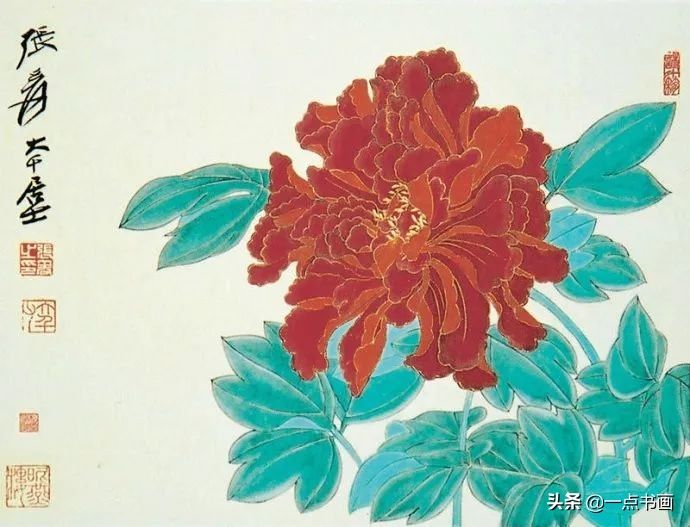 工笔&张大千 花鸟画100幅高清欣赏