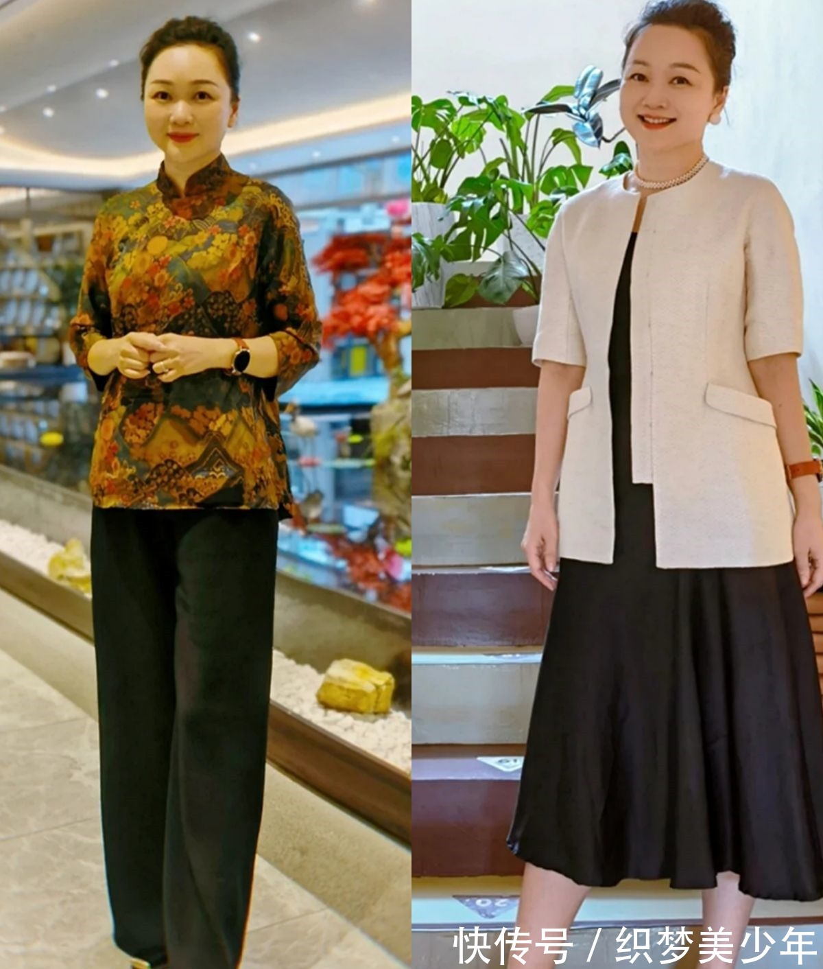 单调感 50岁女人秋季怎么穿掌握4个搭配原则,成熟大气又优雅气质