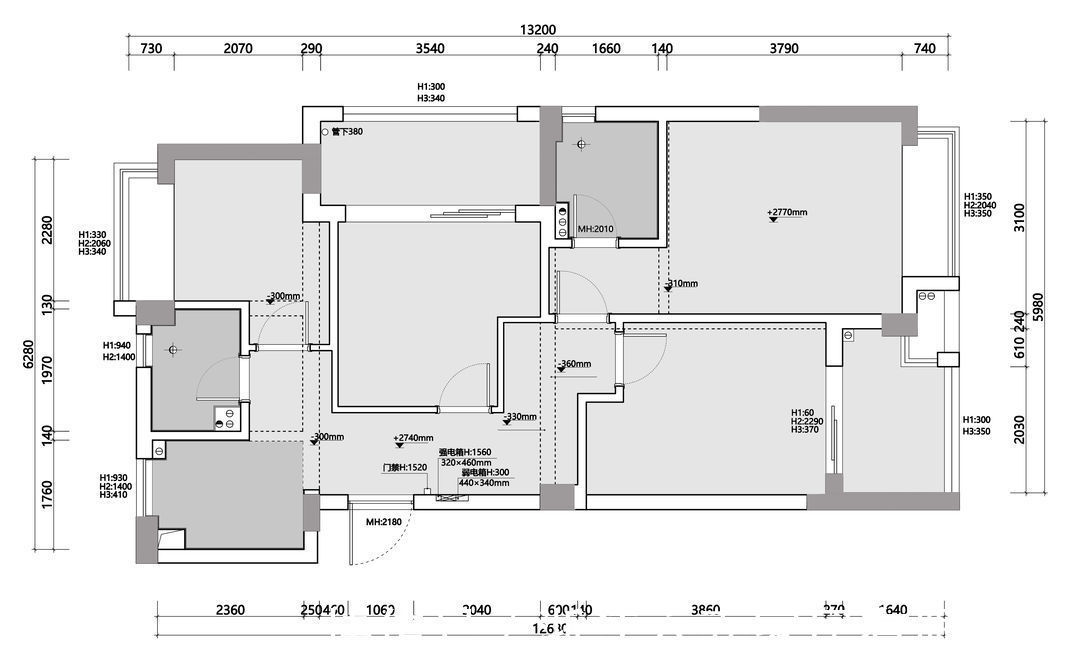 绿野仙踪|89㎡室内空间绿色设计丨婚房90配色绿野仙踪，清新又舒适