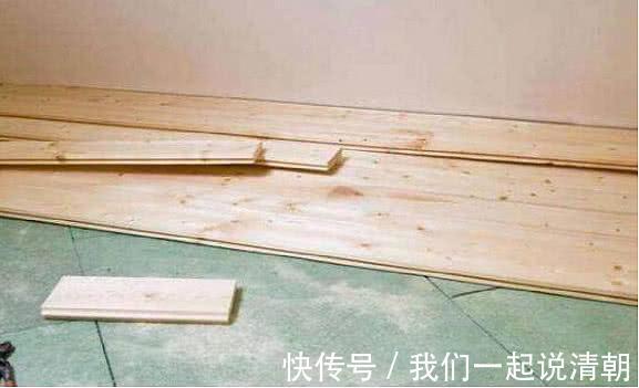 地面|头一次见在旧瓷砖上铺木地板，真是聪明极了，方便又很实用
