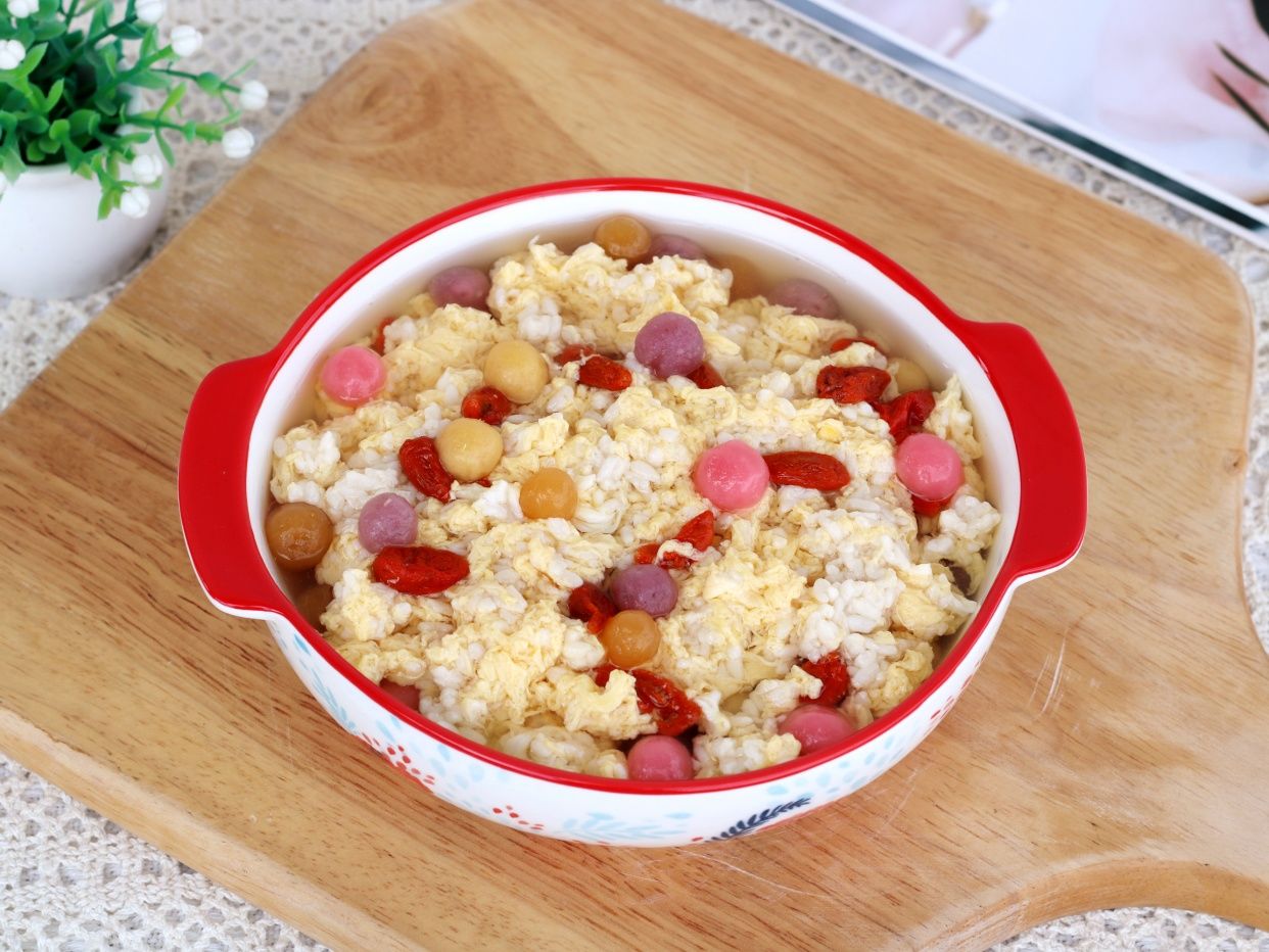 小汤圆|秋季快速早餐，8分钟上桌，营养滋补又暖胃，脸色红润气色好