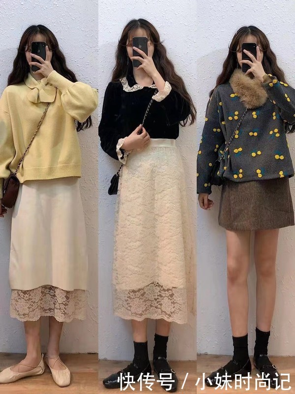 2021早春裙子好多样!要想吸睛得学会搭配,简简单单就很美