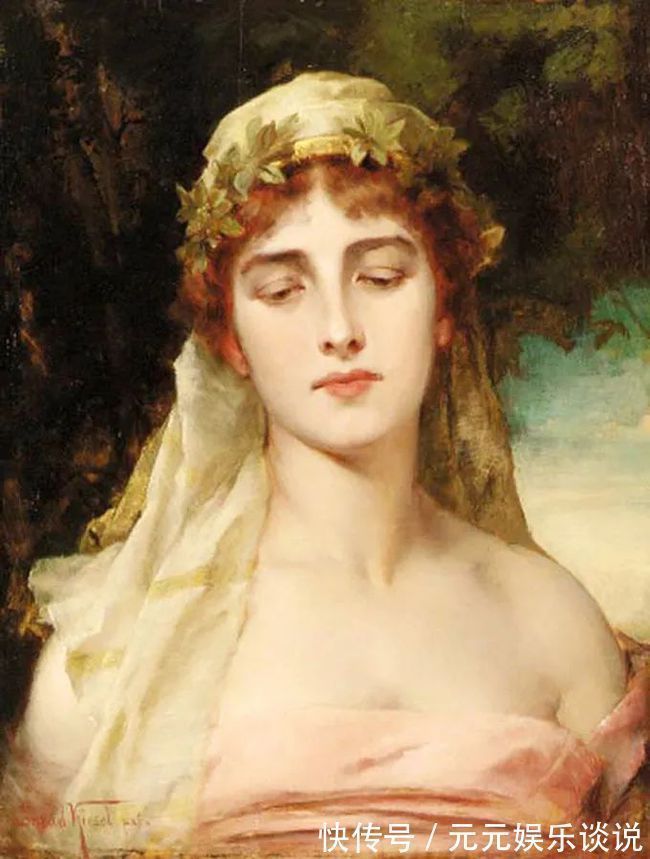 德国$德国画家康拉德笔下 细腻的年轻漂亮女子,真心的美!