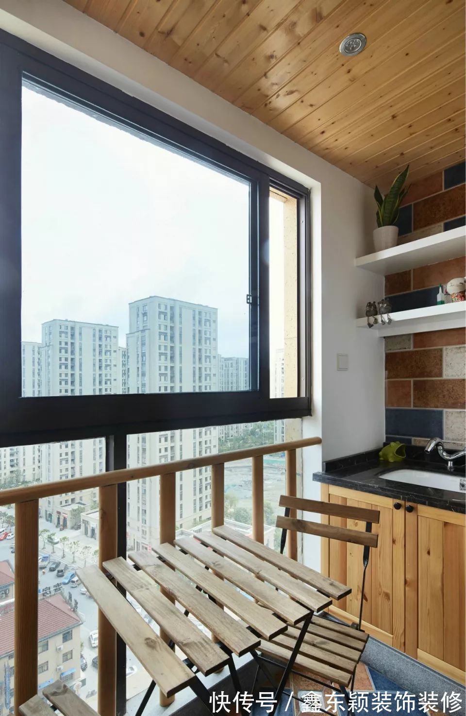 混搭|106平米的三居室，简约混搭风装修，厨房的设计特耐看！