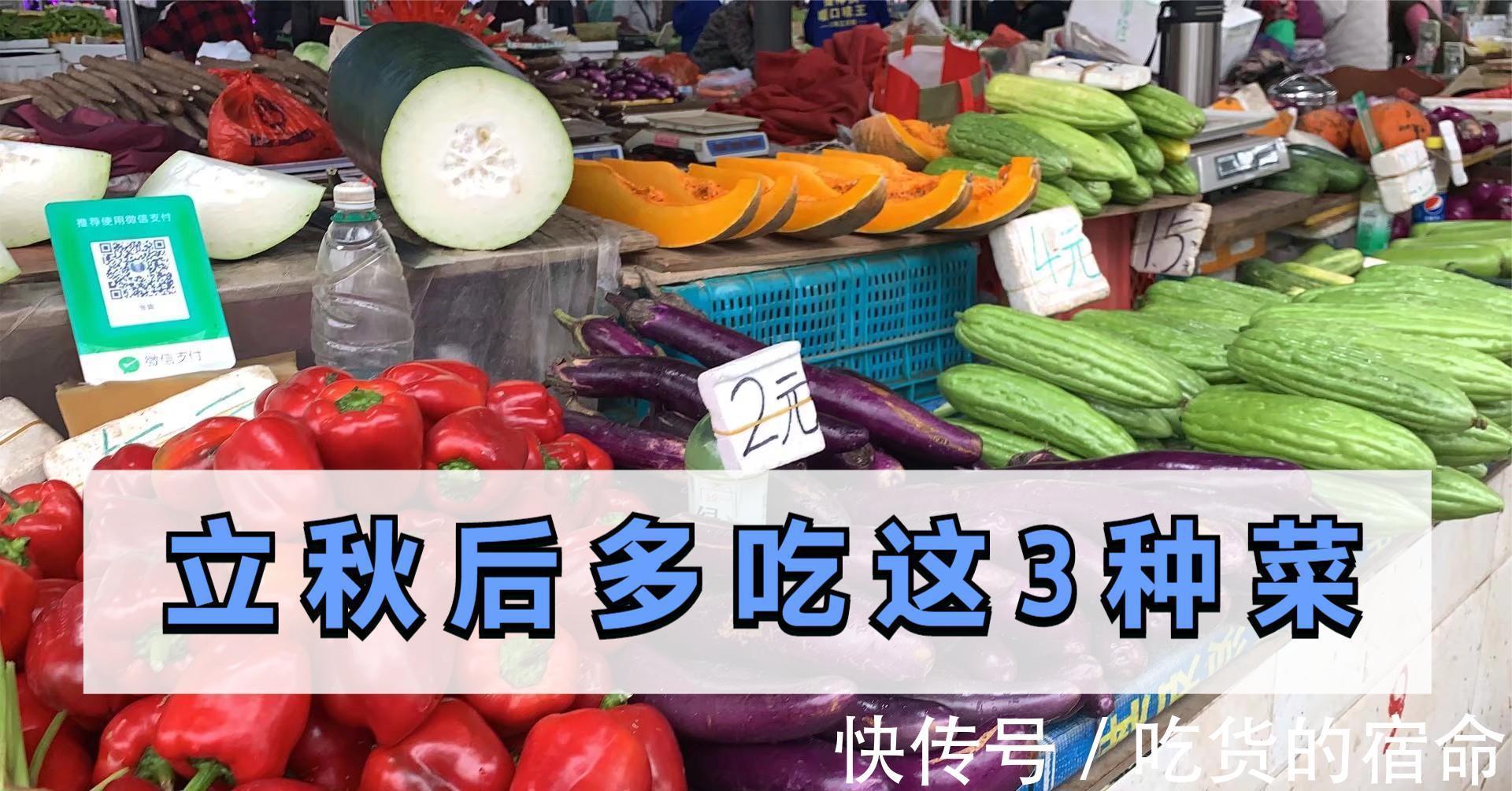 营养价值|立秋过后,不能错过的三种健康蔬菜,应季而食,平顺过秋