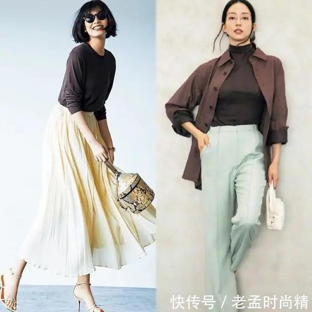 秋天|秋天的“棕色”有多时髦?越精致的女人越喜欢棕色系,温柔又高雅