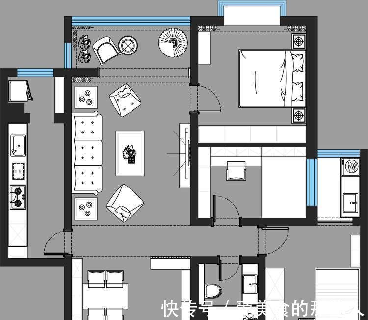 三居室|阳光三居室,充满自然的清新和雅致,享受北欧的慵懒和惬意