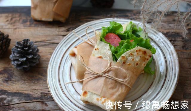别让主食变得索然无味,试试劲道又弹牙的卷饼,用料少操作简单
