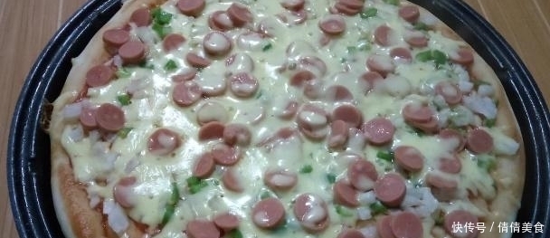 国际化|媳妇在家自制披萨,外面一个卖28元,自己在家做成本却不足十元