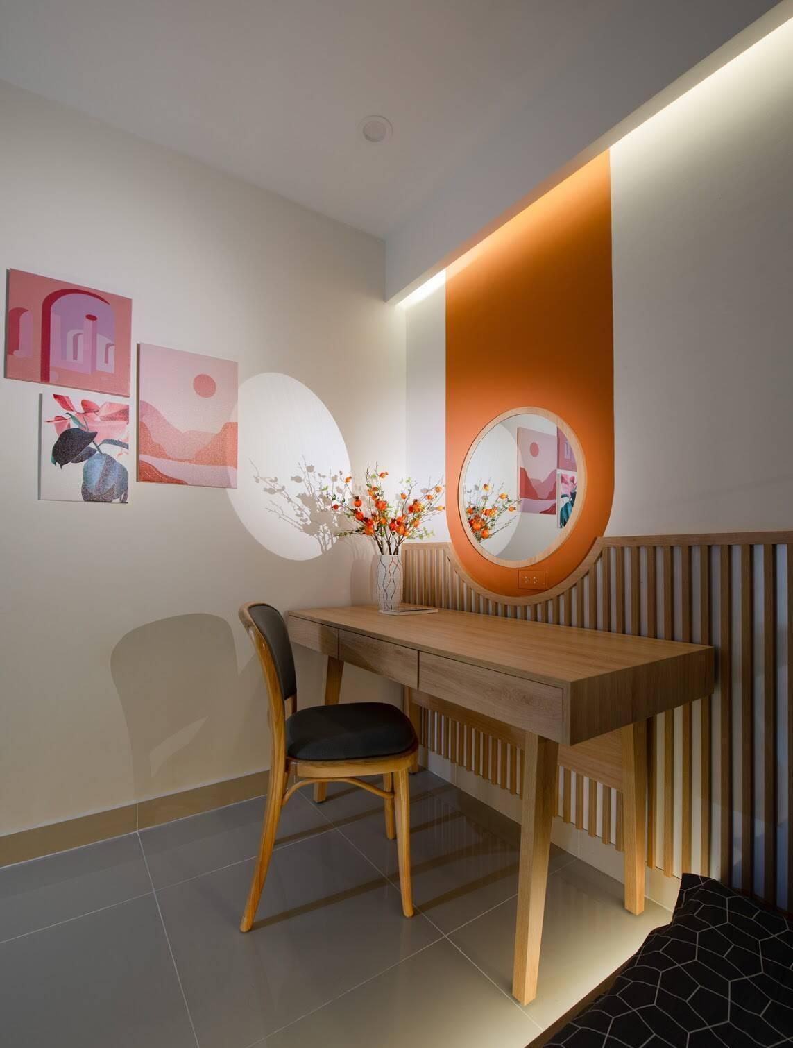 收纳|78㎡“去客厅化”，扔掉沙发靠墙打5cm高地台，一家5口越住越宽敞