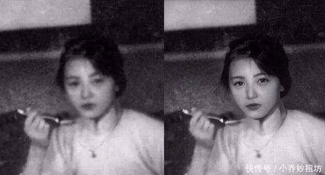  民国|民国才女林徽因有多美？AI修复她的照片，“网红脸”黯然失色