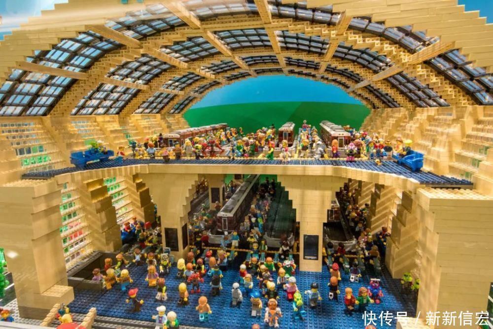 神奈川冲浪里|日本达人用乐高拼出一个个微型世界,网友:这是哪来的神仙!