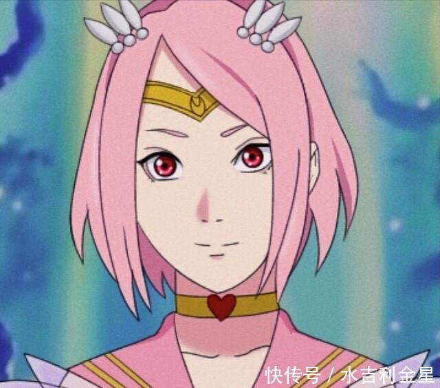 木叶女忍|火影小樱化身水兵月,气质完美还原,雏田水星造型最为抢镜!