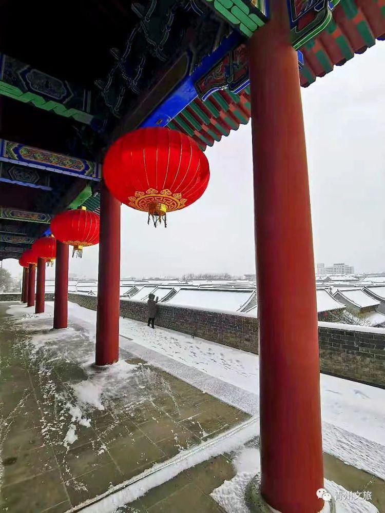 庚子年冬月，在青州古城听雪落下的声音～