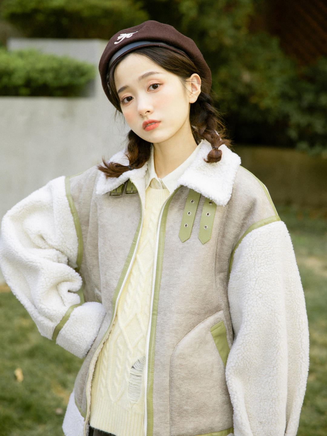 机车外套|被这组机车外套搭配折服了,显气质又高级,美丽又不“冻人”