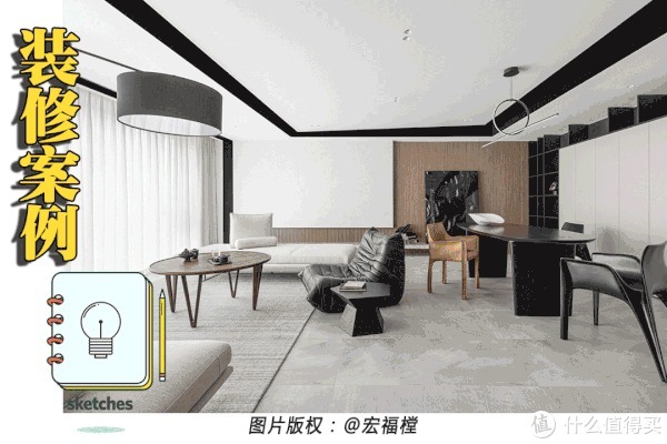 主卧|单身男青年的180㎡之家,全屋简约风,一个人独居,也住出高级感