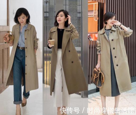 大衣 这才是中年女人该有的换季穿搭,既不装嫩也不显老,穿出气质美