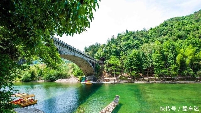 九寨沟|可媲美九寨沟！一湾碧水，一片竹筏，探寻浙江楠溪江的诗情画意