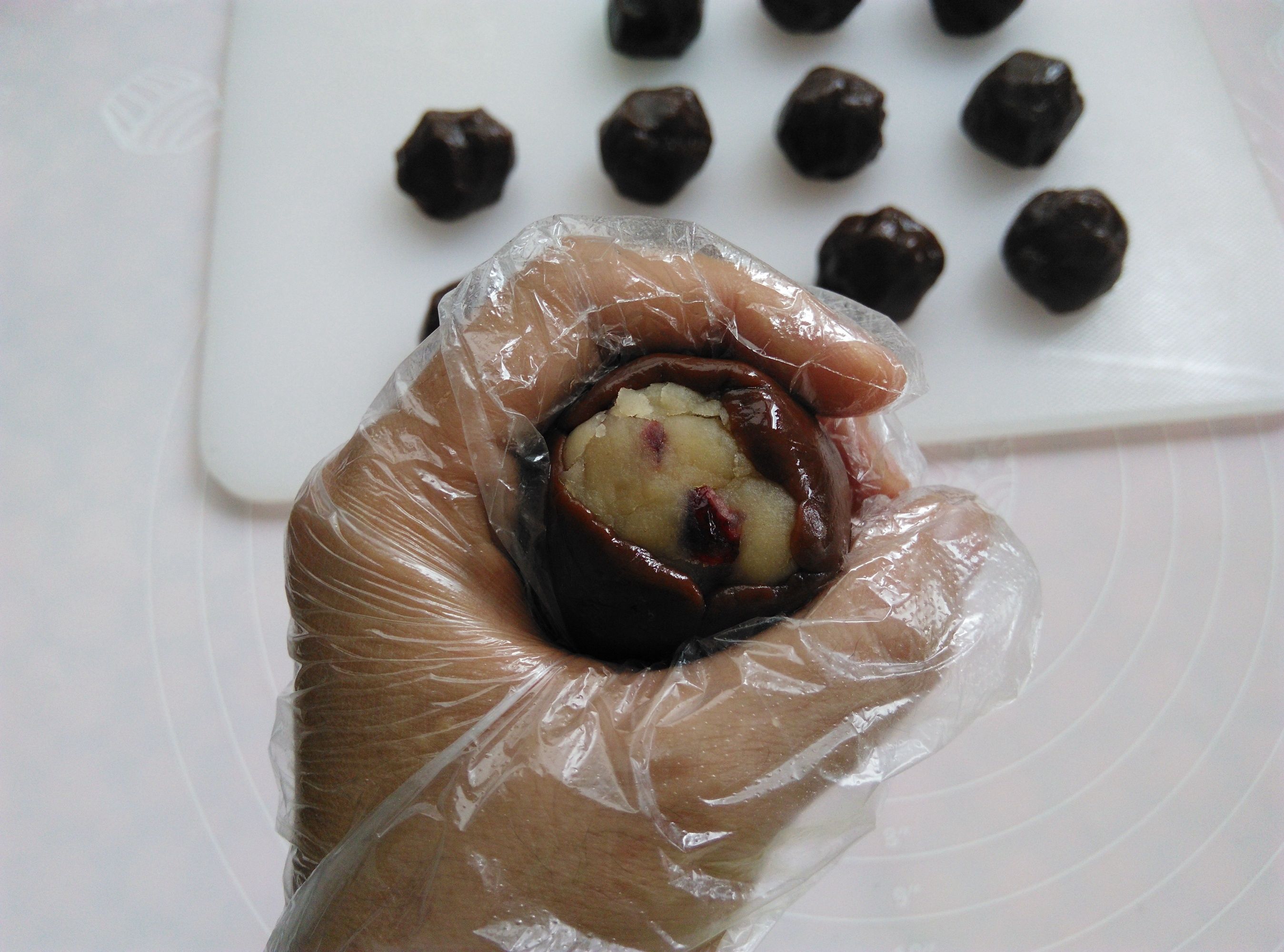 白莲蓉|孩子爱吃的巧克力月饼,原来做法这么简单,学会再也不用买