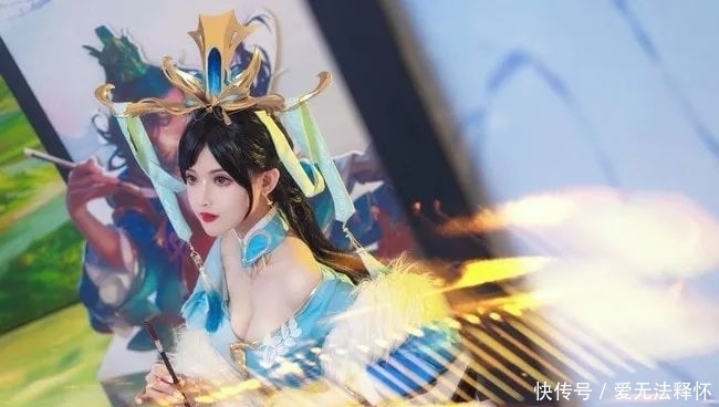 三国|三国杀甄姬cosplay，画风还原，梦回三国。