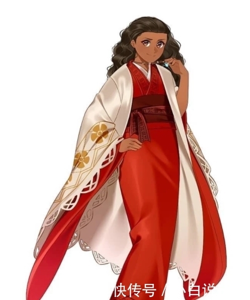 乐佩|迪士尼公主的和服风格，原来白雪公主如此美丽，看到乐佩很满足