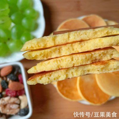 酵母粉|最好吃的减脂主食??万能奶香玉米松饼
