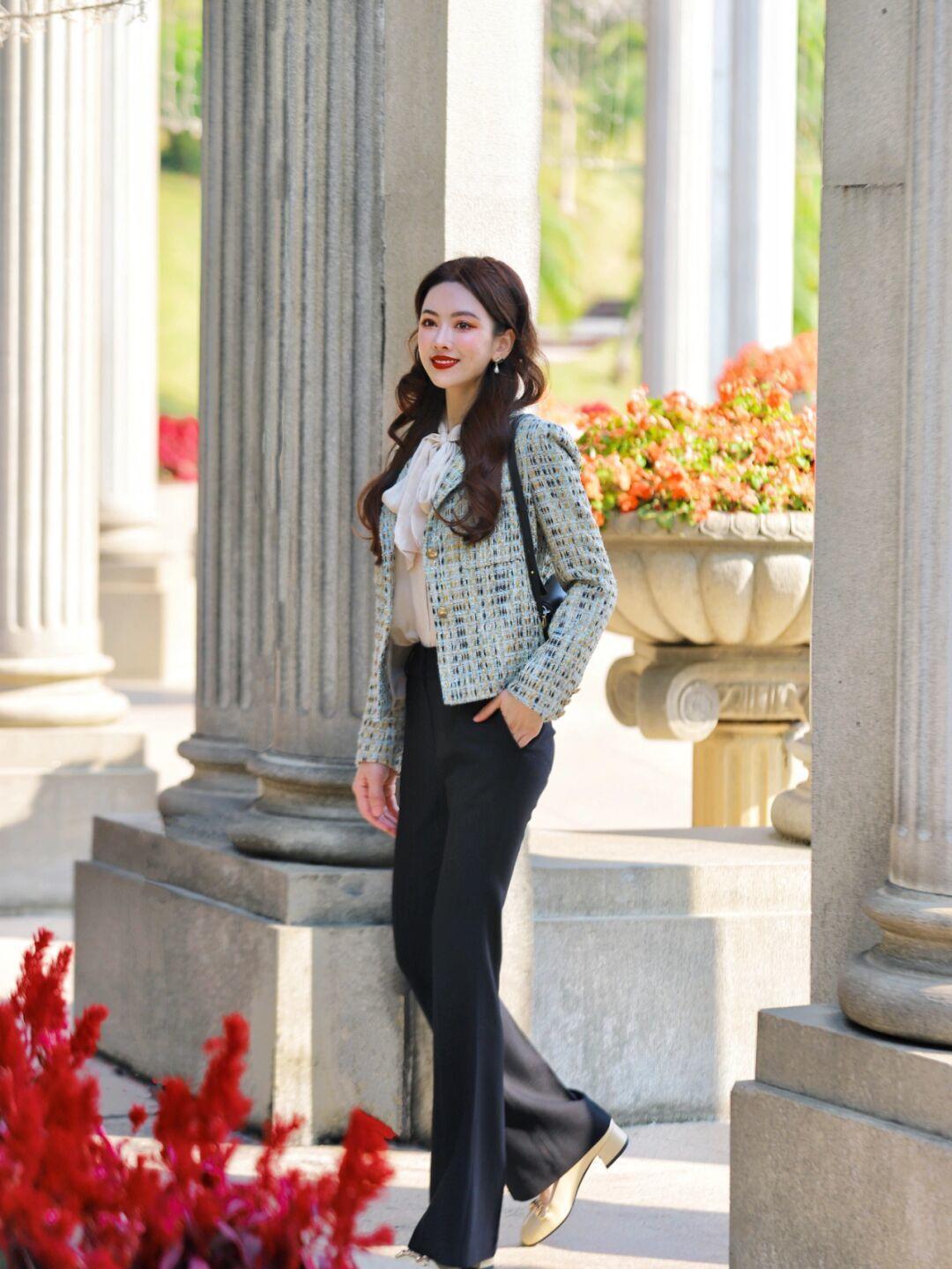 穿搭|为什么我劝你出门要穿“小香风外套”?看潮人示范就知道,真美