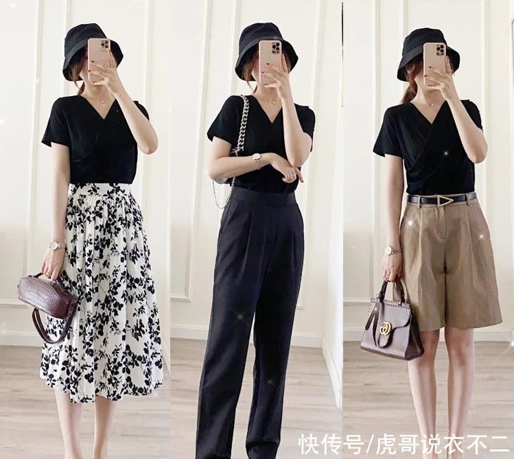高手|夏季简约实用穿搭，用这些基础款来演绎，小白也能成搭配高手
