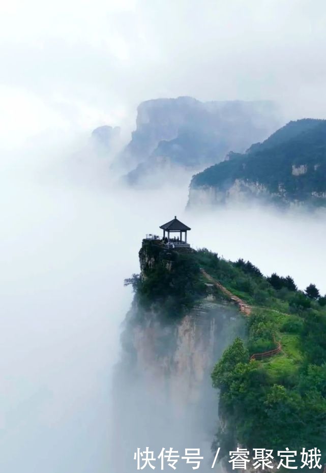 景区|王莽岭景区十大网红景点之行云亭、流水亭