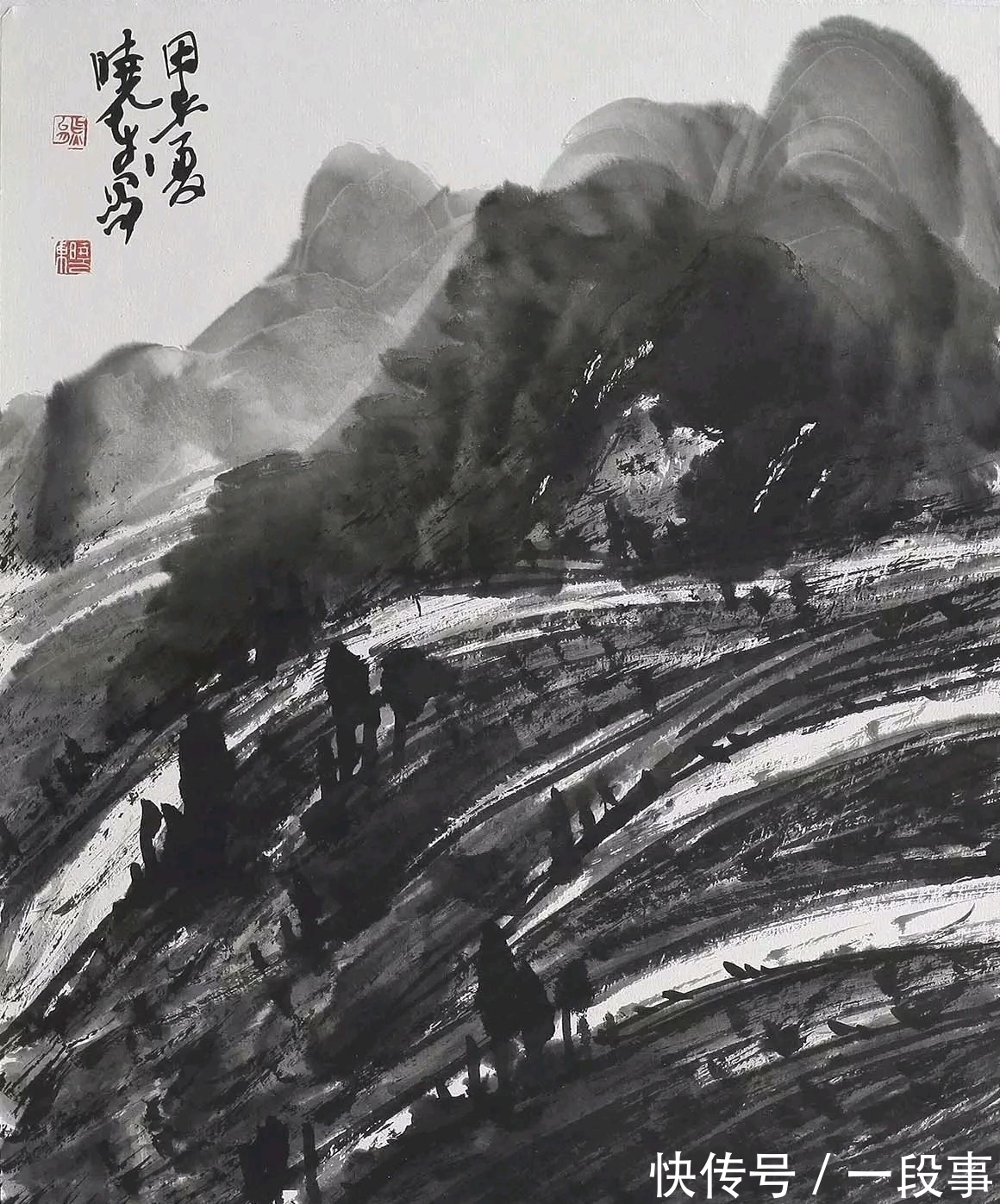 中国画院|水墨方阵｜熊晓东山水画