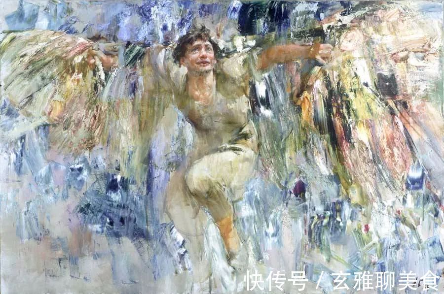 尼古拉&俄罗斯绘画大师级的素描和油画,恰到好处的美