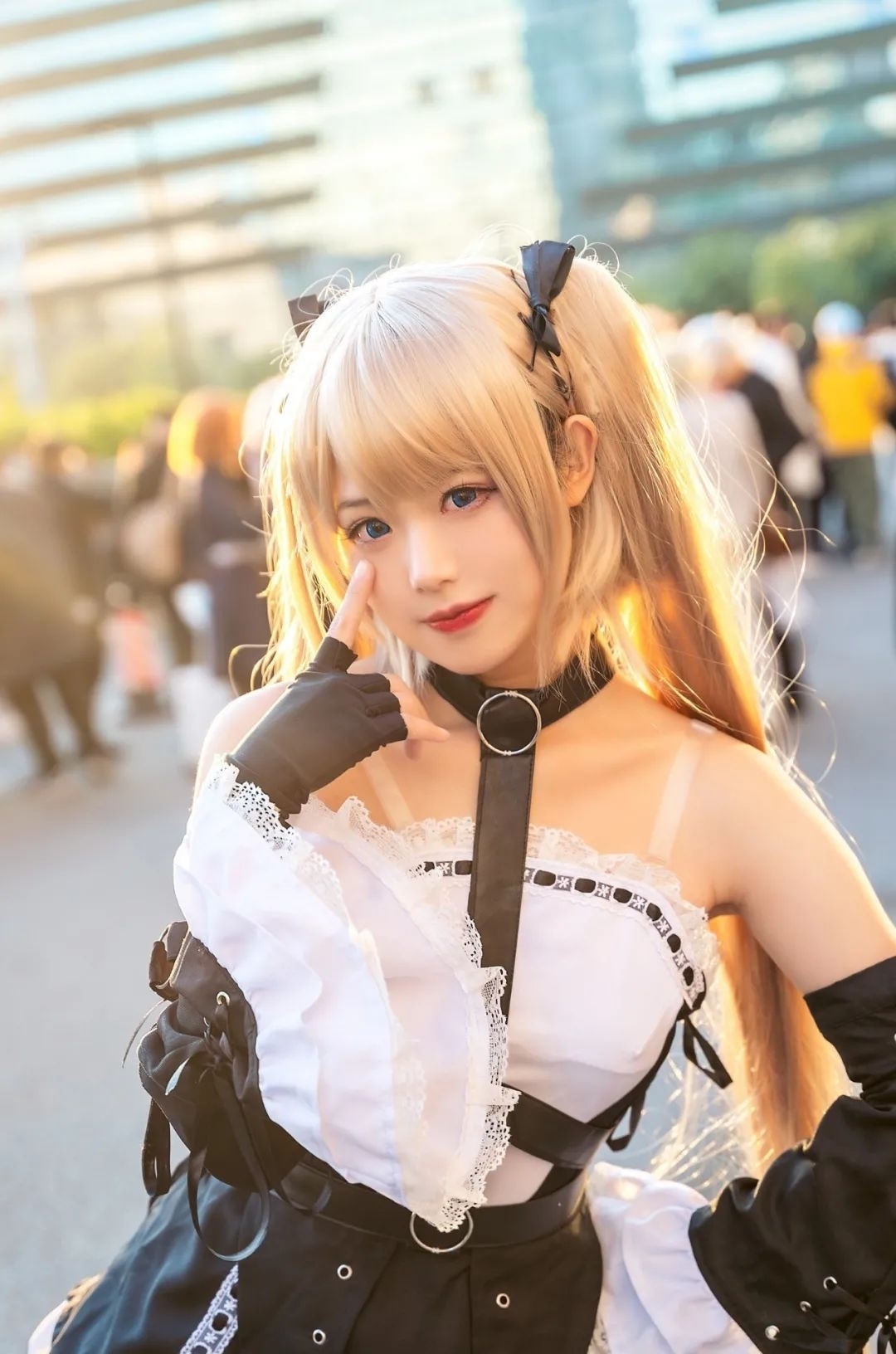 血色玫瑰|cos:玛丽萝丝d2场照@临鲤