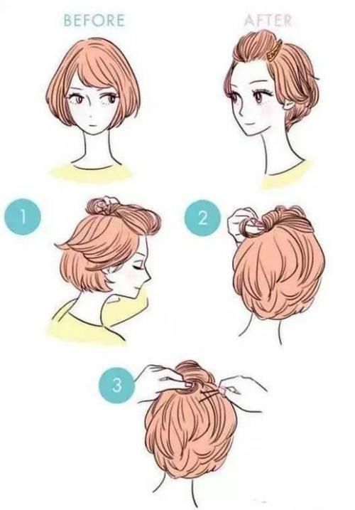 漂亮|9个绑刘海的新技能,女孩学会了漂亮又省钱