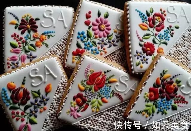 糖霜饼干|一双巧手,做出童话般的翻糖饼干,看完你会舍不得吃网友称太美