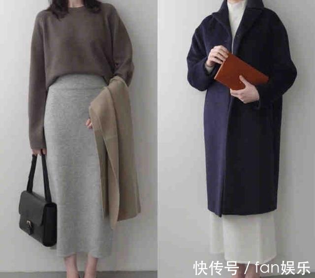 简约|阿姨!别傻傻的穿花衣裳了,试试简约冷淡的搭配,高级有气质!