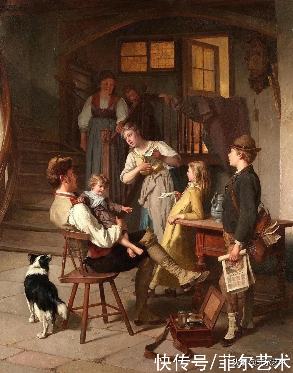 蒂奥多·|乡村生活~比利时画家蒂奥多·杰拉德油画作品欣赏