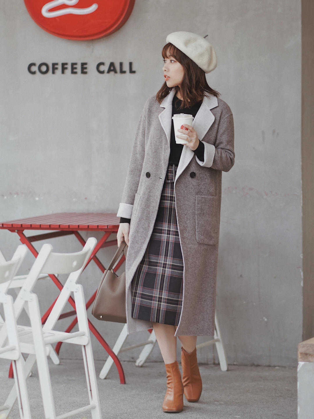 半裙|冬天的三种裙子,优雅又显瘦,搭配大衣,羽绒服也气质, 太温柔了