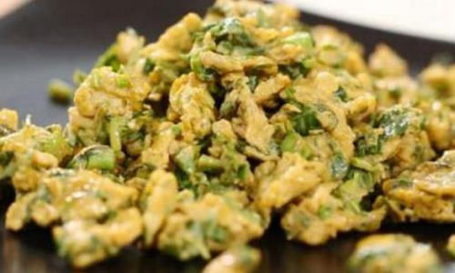  优选|美食优选：香椿炒鸡蛋，番茄炒蛋，五花肉红薯，红烧肥肠的做法