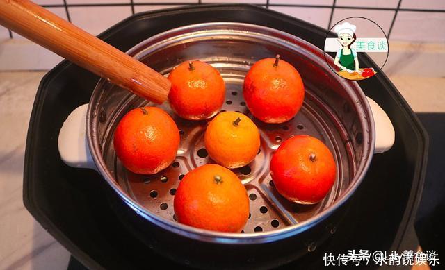 橘子别只会直接吃,放锅里蒸一蒸,原来好处这么多,冷天吃特营养