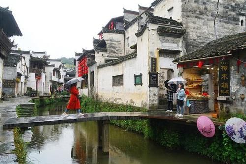 运动|春天赏花来婺源，误入桃花源般的古村落，小桥流水古樟树十分田园