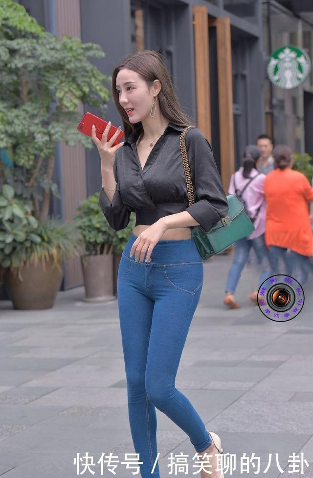搭配|“走红”街头的打底裤，想不到修身依旧无敌，时髦而靓丽