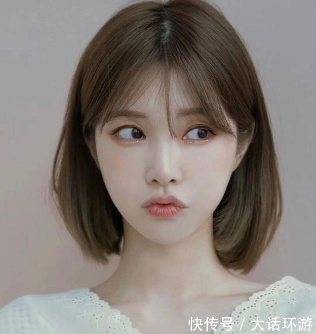 直发 2021发型风向标短直发更受欢迎,刘海又重回巅峰,气质更A了!