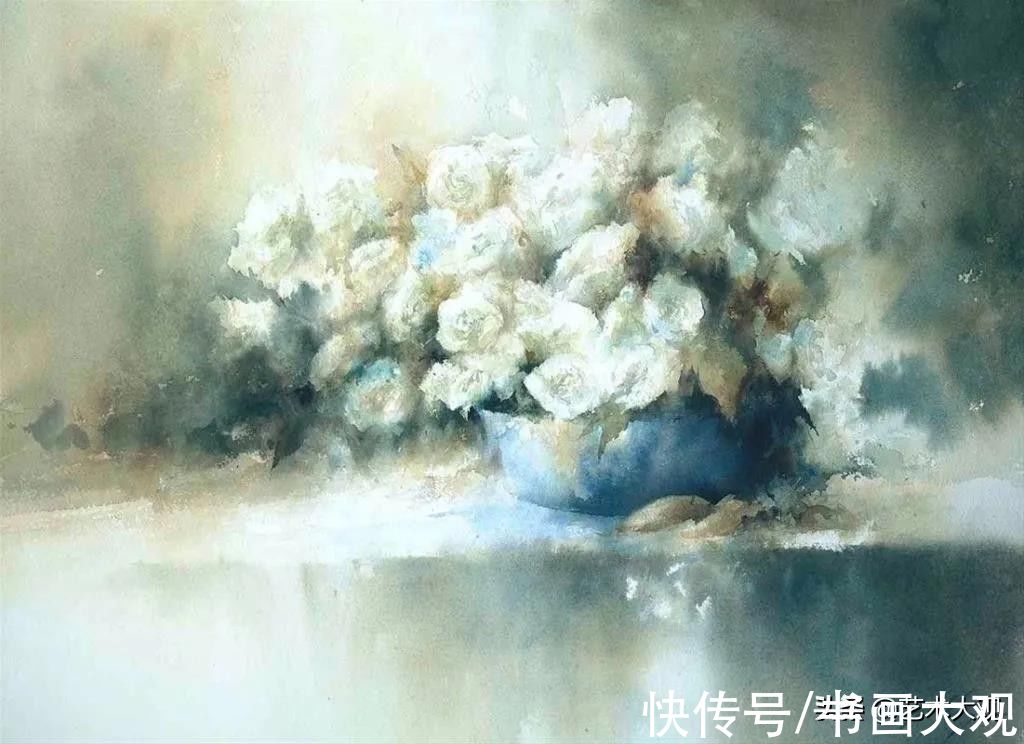 歌丽芝雅！澳大利亚当代女画家珍妮恩·歌丽芝雅水彩画作品专辑