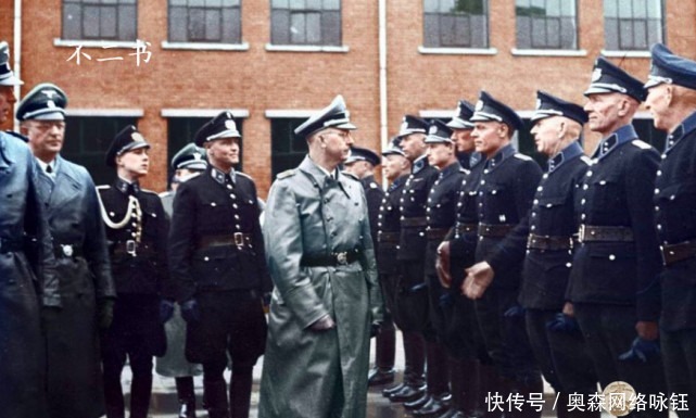 纳粹德国党|二战彩色老照片:镜头下真实的德军士兵,看看和电影中有何不同