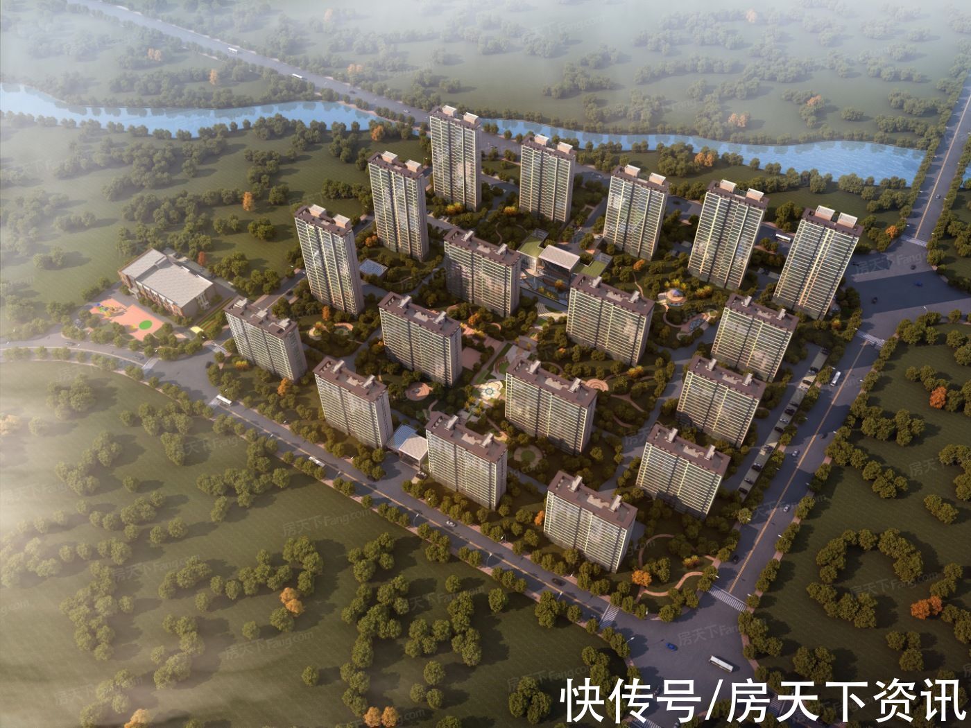 楼盘|潍坊寒亭高分楼盘的最新现场美图,速来围观