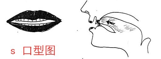 摩擦音s发音方法，不用国际音标准确朗读英语。一个句型造句