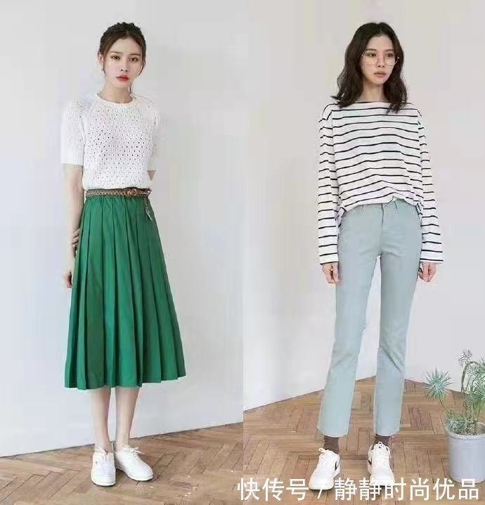 简约 早秋的裙子、裤子穿搭:干净简约好学,女人们赶快get起来吧