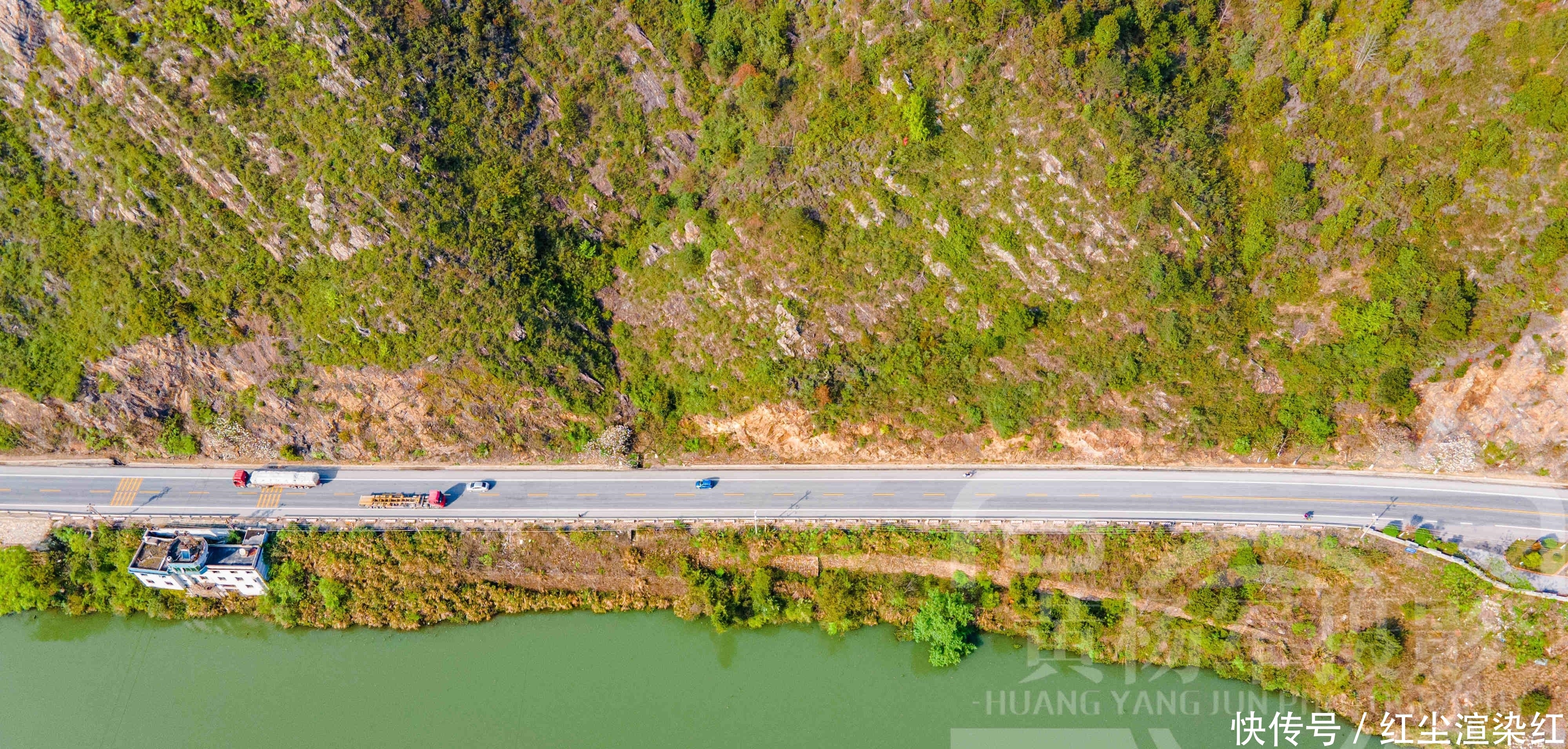 赣州贡江山水最美的地方，山高林密于都人才知道，高空俯瞰景迷人