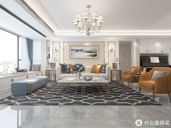 叶鸣蝉|美式和轻奢融合在一起，让家里充满温馨和时尚，她家装修让人羡慕