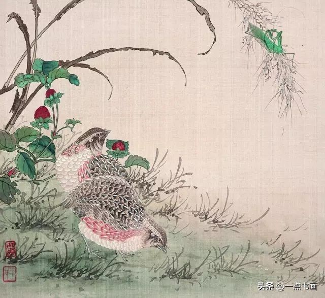 上海新华美专@于希宁画花卉果蔬，真漂亮